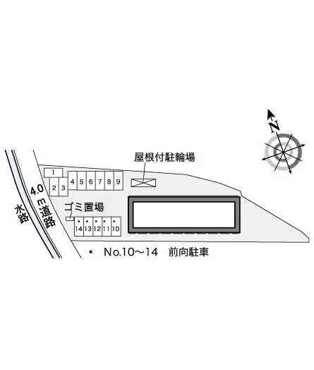 ★手数料０円★広島市安佐南区上安３丁目　月極駐車場（LP）